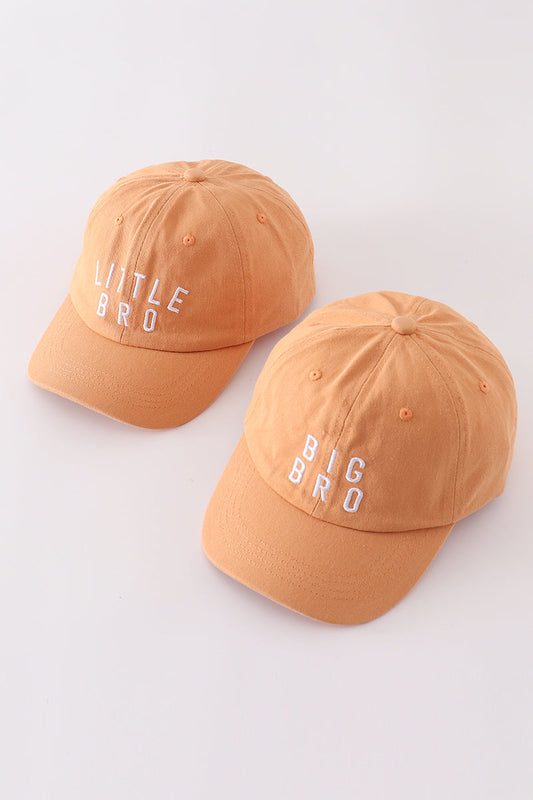 Brown bro embroidery baseball cap