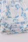 Blue Porcelain Petals print girl set