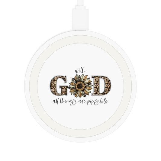 Power in Faith Leopard Charging Pad Wireless Charging Pad