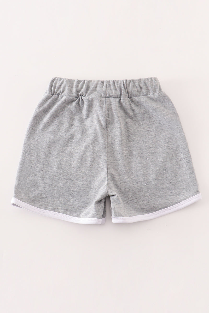 Grey boy shorts