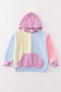 Multicolored blocks mom hoodie mom&me