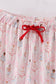 Red nutcracker print women pajamas pants